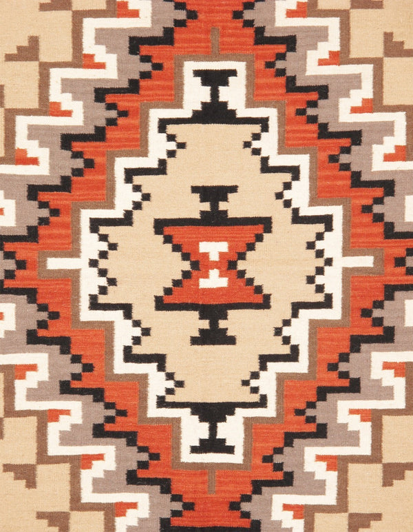 Pasargad Tuscany Collection Handwoven Geometric 100% Wool Area Rug For Timeless Home Elegance   Pnt-379 8x10