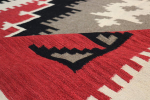 Pasargad Tuscany Collection Handwoven Geometric 100% Wool Area Rug For Timeless Home Elegance   Pnt-381 6x9