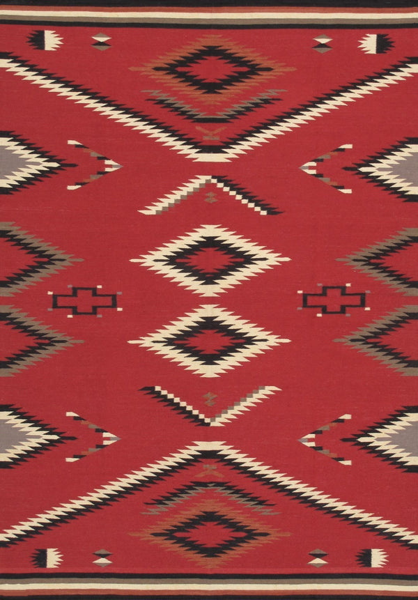 Pasargad Tuscany Collection Handwoven Geometric 100% Wool Area Rug For Timeless Home Elegance   Pnt-383 6x9