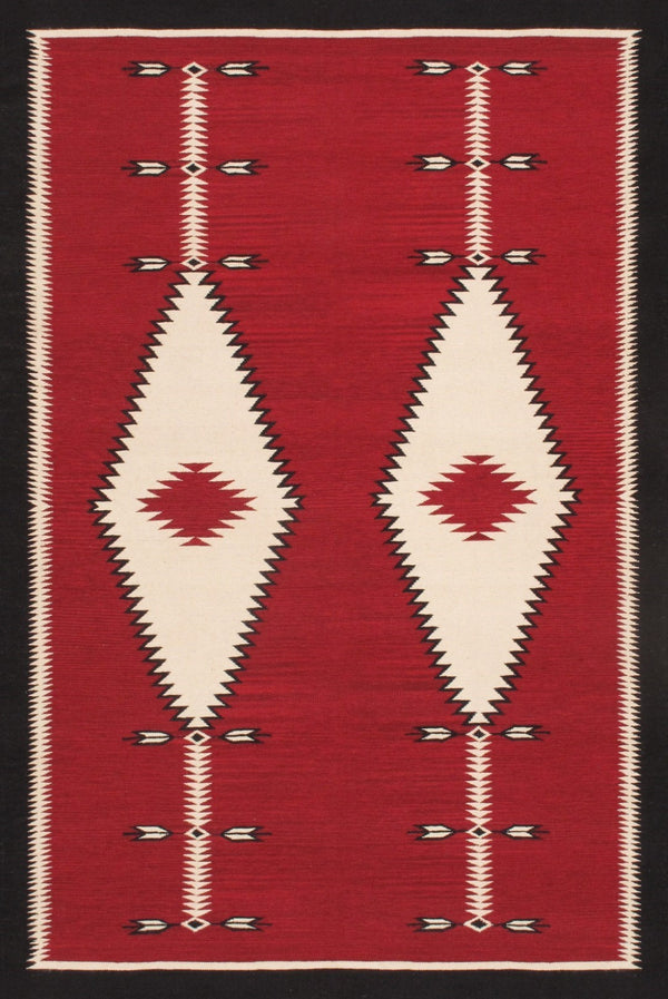 Pasargad Tuscany Collection Handwoven Geometric 100% Wool Area Rug For Timeless Home Elegance   Pnt-385 6x9