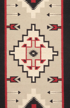 Pasargad Tuscany Collection Handwoven Geometric 100% Wool Area Rug For Timeless Home Elegance   Pnt-396 2.08x10