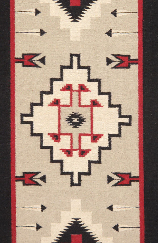 Pasargad Tuscany Collection Handwoven Geometric 100% Wool Area Rug For Timeless Home Elegance   Pnt-396 2.08x10