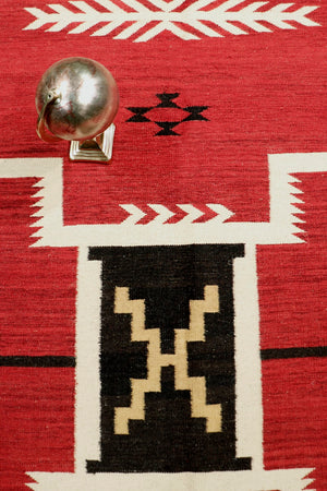 Pasargad Tuscany Collection Handwoven Geometric 100% Wool Area Rug For Timeless Home Elegance   Pnt-96 5x7