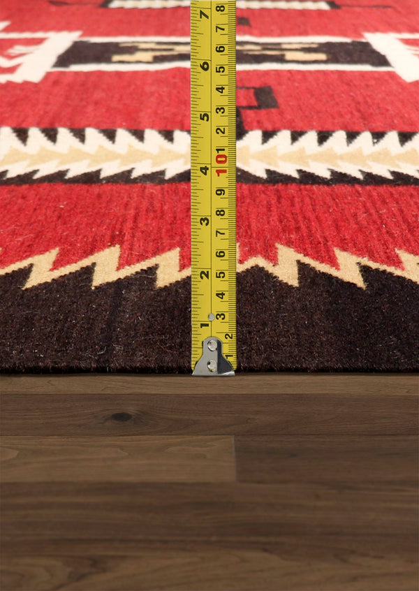 Pasargad Tuscany Collection Handwoven Geometric 100% Wool Area Rug For Timeless Home Elegance   Pnt-96 5x7