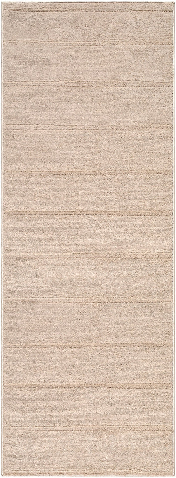 Livabliss Cascade Global Bohemian Machine Woven Polyester Area Rug Plush High Pile Living Room Light Beige, Li 2'7" x 7'3" PNWCS2302-2773