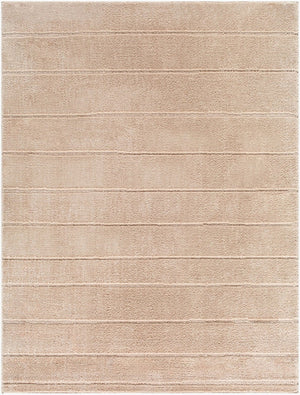 Livabliss Cascade Global Bohemian Machine Woven Polyester Area Rug Plush High Pile Living Room Light Beige, Li 6'7" x 9' PNWCS2302-679