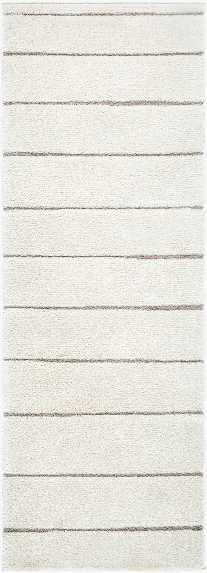Livabliss Cascade Bohemian Global High Pile Polyester Area Rug for Large Living Rooms Ivory, Taupe 2'7" x 7'3" PNWCS2303-2773