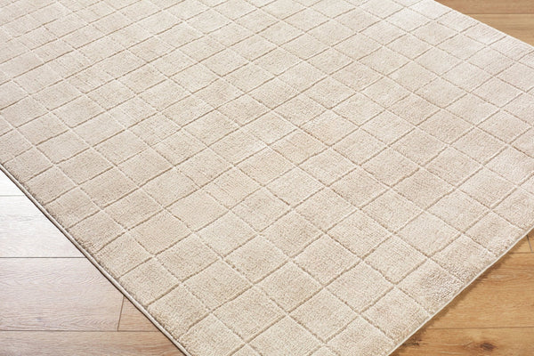 Livabliss Cascade Bohemian Global Plush Polyester Area Rug Woven in Turkey for Living Rooms Light Beige, Li 9'2" x 12' PNWCS2304-9212