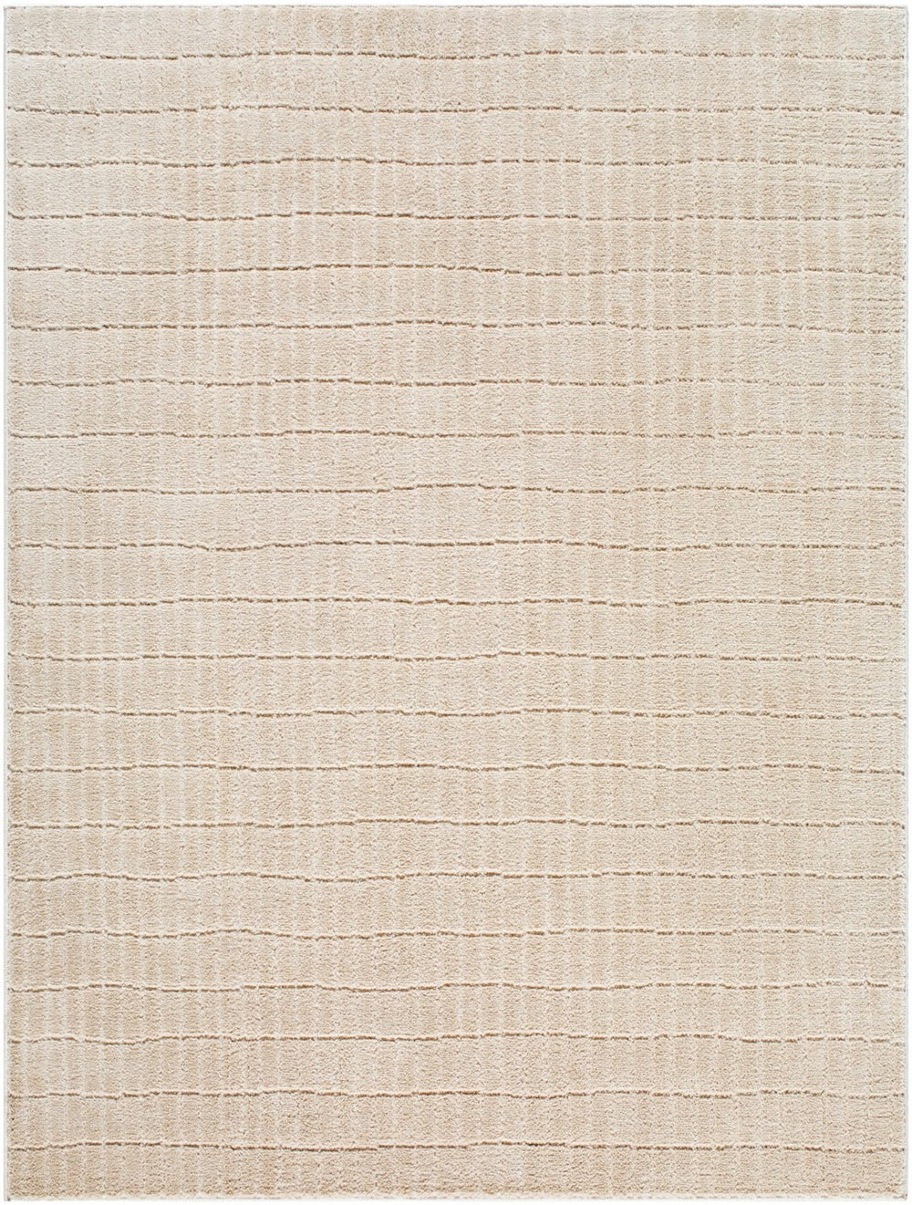 Livabliss Cascade Bohemian Global Plush Polyester Area Rug Turkey Woven for Large Living Spaces Light Beige, Li 7'10" x 10' PNWCS2306-71010