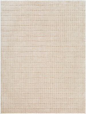 Livabliss Cascade Bohemian Global Plush Polyester Area Rug Turkey Woven for Large Living Spaces Light Beige, Li 7'10" x 10' PNWCS2306-71010