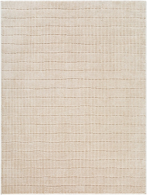 Livabliss Cascade Bohemian Global Plush Polyester Area Rug Turkey Woven for Large Living Spaces Light Beige, Li 7'10" x 10' PNWCS2306-71010
