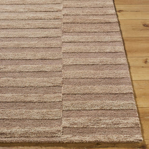 Livabliss Idaho Hand Tufted Wool Area Rug Minimalist Pile for Entryways and Modern Interiors Beige, Taupe 2' x 3' PNWID2302-23