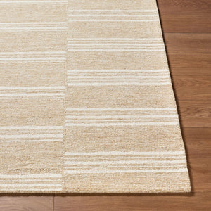 Livabliss Idaho Hand Tufted Wool Area Rug Bohemian Global Artisan Accent for Entryways Sandstone, Ivor 2' x 3' PNWID2304-23