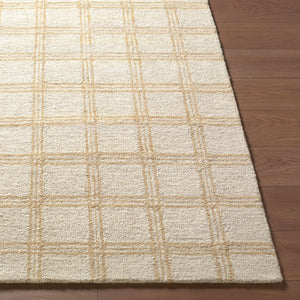 Livabliss Idaho Hand Tufted Wool Accent Rug Bohemian Style for Entryway or Bedside Decor Beige, Sandsto 2'6" x 8' PNWID2305-268