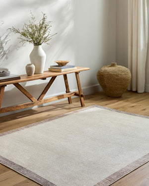 Livabliss Olympic Country Cottage Polyester Area Rug Woven in Turkey for Farmhouse Living Rooms Beige, Medium B 2'7" x 10' PNWOL2306-2710
