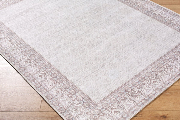 Livabliss Rainier Country Cottage Polyester Area Rug for Living and Dining Room Spaces Cream, Brown 10' x 14' PNWRN2307-1014