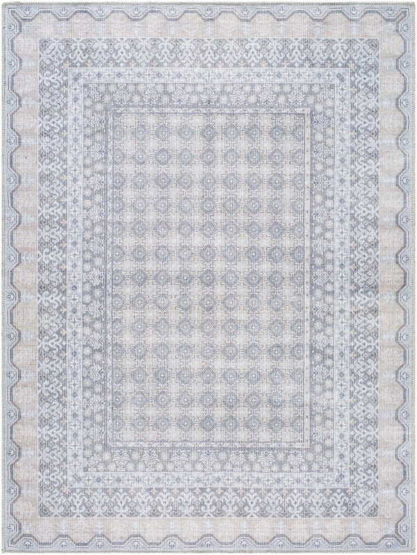Livabliss Rainier Machine Woven Polyester Area Rug Country Cottage Style for Living Dining Rooms Dark Green, Lig 7'10" x 10'2" PNWRN2313-710102