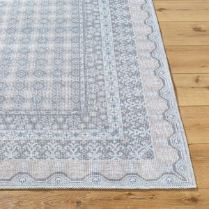Livabliss Rainier Machine Woven Polyester Area Rug Country Cottage Style for Living Dining Rooms Dark Green, Lig 2'7" x 10' PNWRN2313-2710