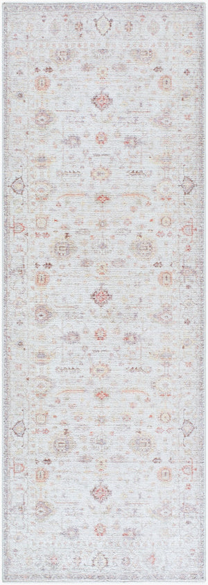 Livabliss Spokane Abstract Earthy Runner Rug Polyester Pile Hallway and Entryway Accent Ivory, Dusty Pi 2'6" x 7'3" PNWSP2300-2673