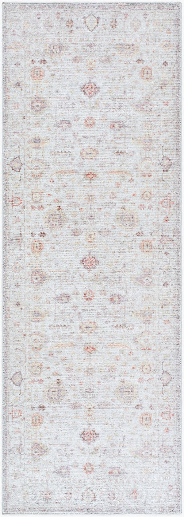 Livabliss Spokane Abstract Earthy Runner Rug Polyester Pile Hallway and Entryway Accent Ivory, Dusty Pi 2'6" x 7'3" PNWSP2300-2673