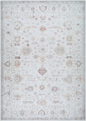 Livabliss Spokane Abstract Earthy Runner Rug Polyester Pile Hallway and Entryway Accent Ivory, Dusty Pi 5'2" x 7' PNWSP2300-527