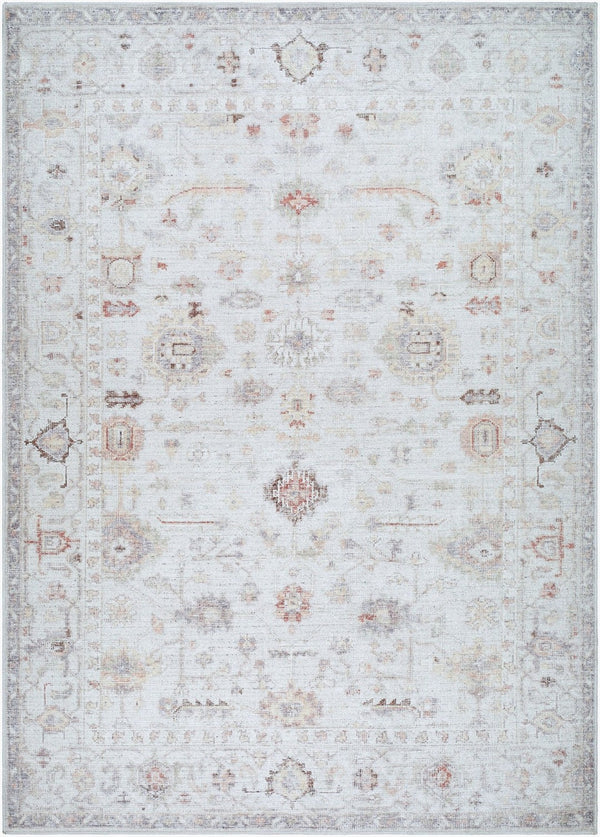Livabliss Spokane Abstract Earthy Runner Rug Polyester Pile Hallway and Entryway Accent Ivory, Dusty Pi 5'2" x 7' PNWSP2300-527