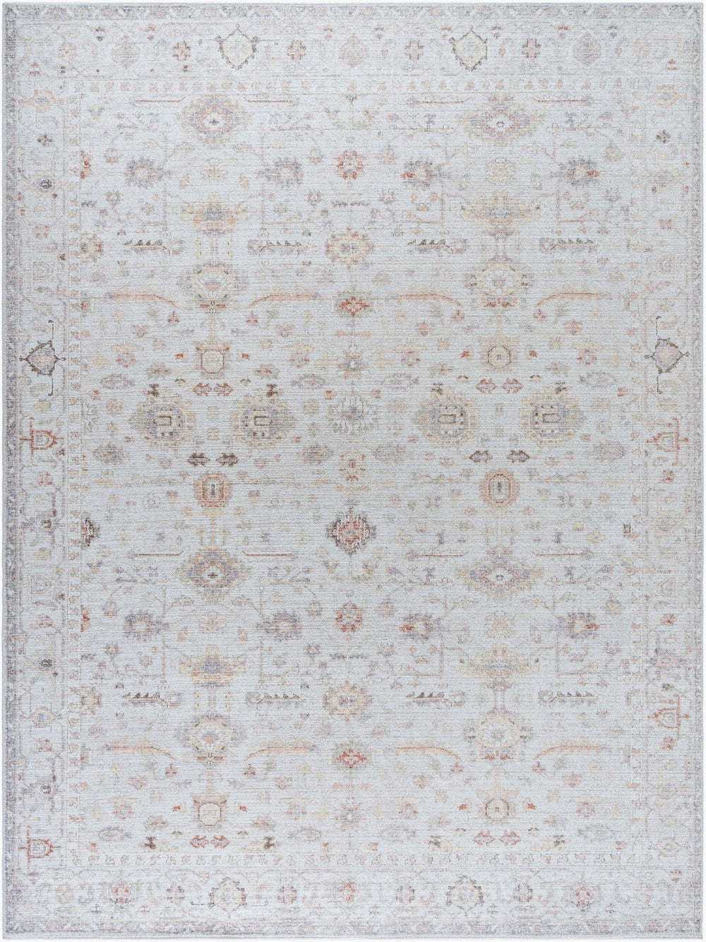Livabliss Spokane Abstract Earthy Runner Rug Polyester Pile Hallway and Entryway Accent Ivory, Dusty Pi 9'1" x 12' PNWSP2300-9112