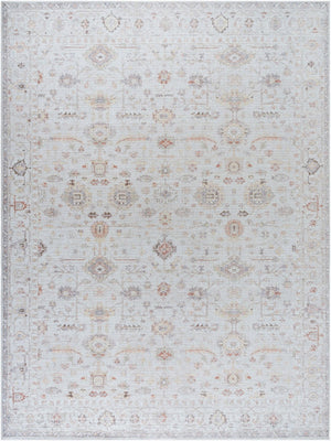 Livabliss Spokane Abstract Earthy Runner Rug Polyester Pile Hallway and Entryway Accent Ivory, Dusty Pi 9'1" x 12' PNWSP2300-9112