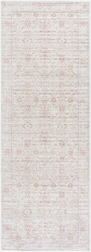 Livabliss Spokane Geometric Filigreed Runner Rug Woven Polyester Earthy Hallway Accent Light Beige, Ru 2'7" x 12' PNWSP2301-2712