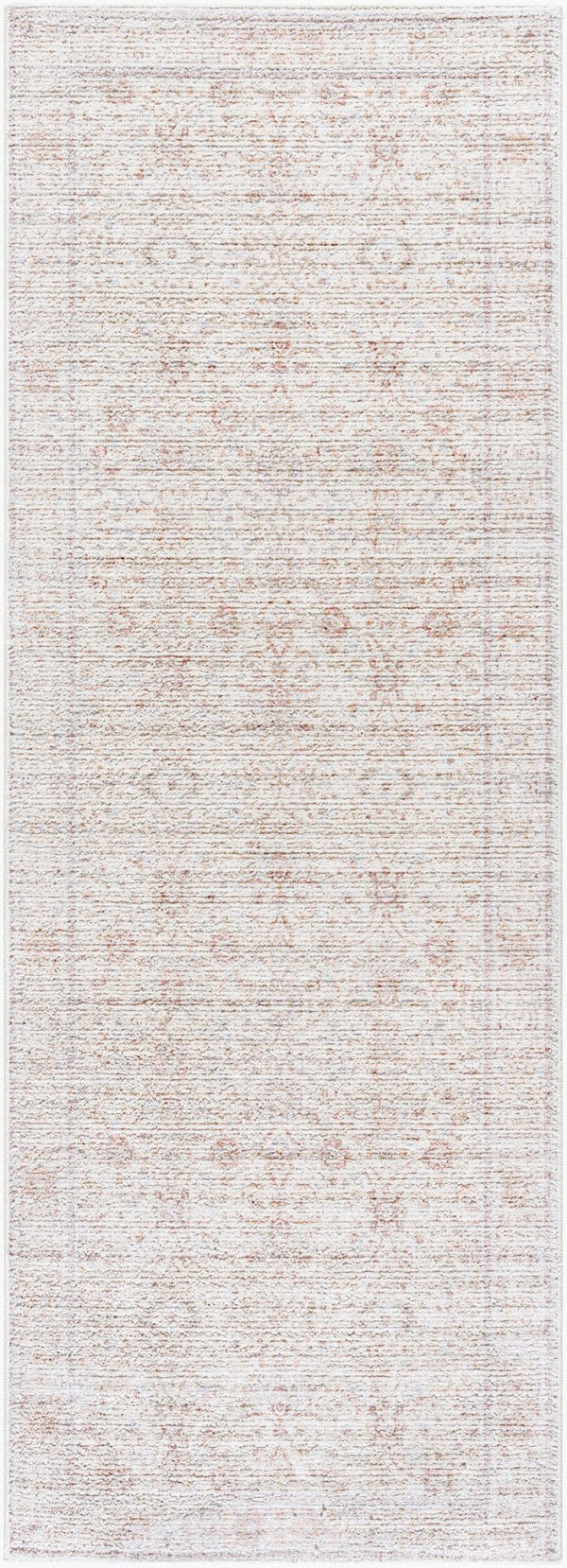 Livabliss Spokane Geometric Filigreed Runner Rug Woven Polyester Earthy Hallway Accent Light Beige, Ru 2'7" x 12' PNWSP2301-2712