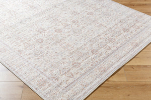 Livabliss Spokane Geometric Filigreed Runner Rug Woven Polyester Earthy Hallway Accent Light Beige, Ru 2'2" x 3'9" PNWSP2301-2745