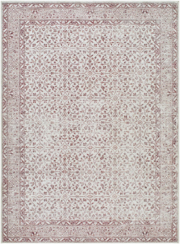 Livabliss Spokane Traditional Polyester Runner Rug Woven in Turkey for Hallways and Entryways Cream, Tan 2'2" x 3'9" PNWSP2303-2745