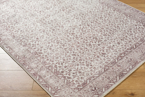 Livabliss Spokane Traditional Polyester Runner Rug Woven in Turkey for Hallways and Entryways Cream, Tan 2'2" x 3'9" PNWSP2303-2745