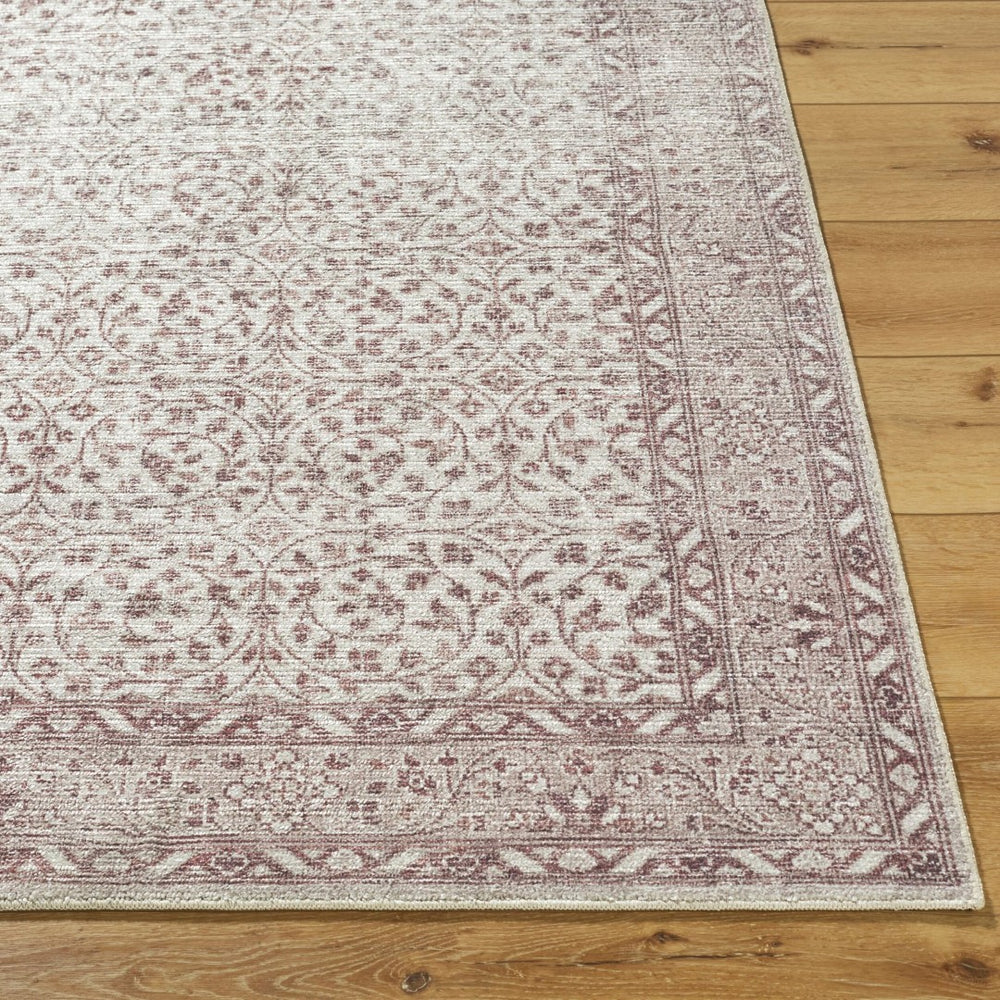 Livabliss Spokane Traditional Polyester Runner Rug Woven in Turkey for Hallways and Entryways Cream, Tan 2'2" x 3'9" PNWSP2303-2745