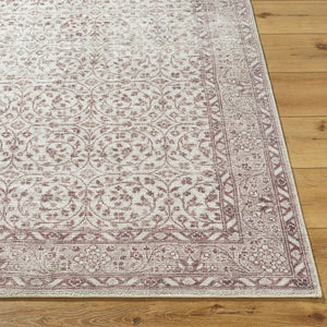 Livabliss Spokane Traditional Polyester Runner Rug Woven in Turkey for Hallways and Entryways Cream, Tan 2'2" x 3'9" PNWSP2303-2745