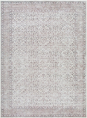 Livabliss Spokane Traditional Runner Rug Machine Woven Polyester for Hallways and Entryways Cream, Tan 9'1" x 12' PNWSP2304-9112