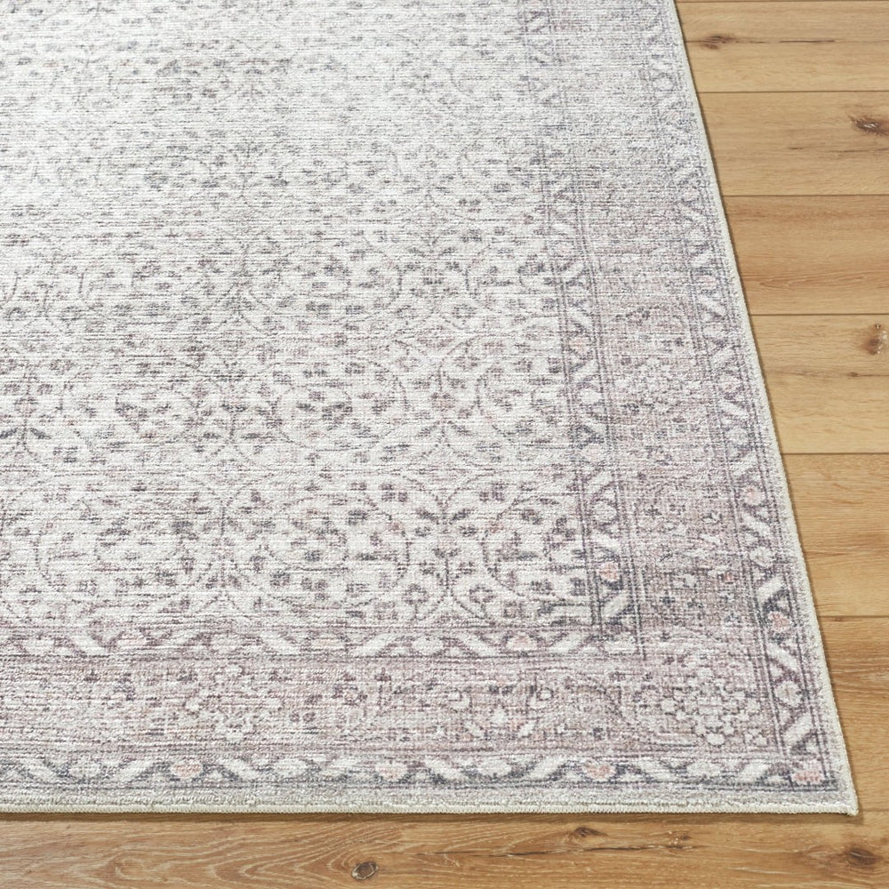 Livabliss Spokane Traditional Runner Rug Machine Woven Polyester for Hallways and Entryways Cream, Tan 9'1" x 12' PNWSP2304-9112