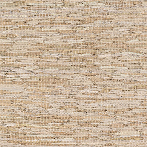Surya Porter Glam Modern 2' X 3' Hand-woven Leather Rug - Unique Textured Design For Sophisticated Spaces Tan Leather Poe2302-810