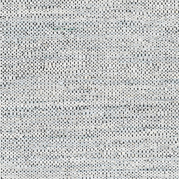 Surya Porter Glam Modern 2' X 3' Hand-woven Leather Rug - Unique Textured Design For Sophisticated Spaces Pale Blue Leather Poe2304-810