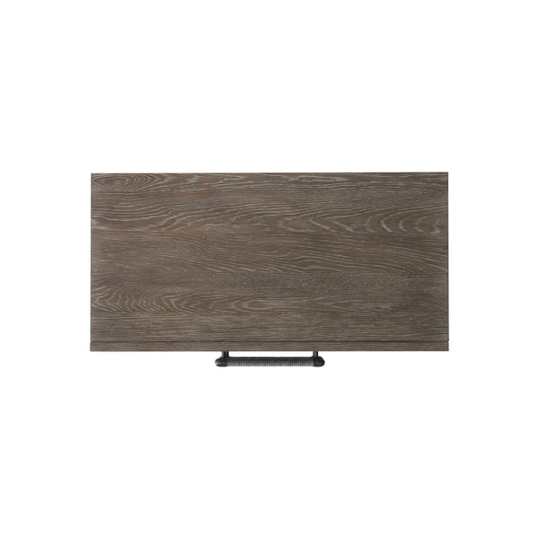 Bernhardt Bernhardt Rustic Modern Casa Paros Nightstand With Playa Veneer, Rope Pulls, Soft‑Close Drawers & Usb Charging 317231