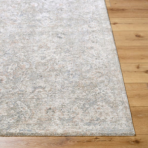 Livabliss Poetry Medallion Fringe Area Rug Polyester Woven Traditional Living Room Accent Cream, Light Sl 10' x 13'11" POI2303-101311