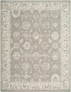 Livabliss Poetry Machine Woven Polyester Area Rug with Fringe Trim for Large Living Spaces Light Sage, Sla 6'7" x 9'6" POI2305-6796