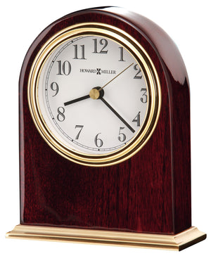 Hekman Furniture 645446 Monroe Tabletop Clock - Elegant Rosewood Finish, Quiet Movement, Perfect For Home Decor Rosewood Monroe Tabletop Clock 645446