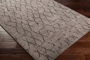 Surya Pokhara Hand Knotted Wool Viscose Area Rug Global Eclectic Pattern for Living Room POK2301-810