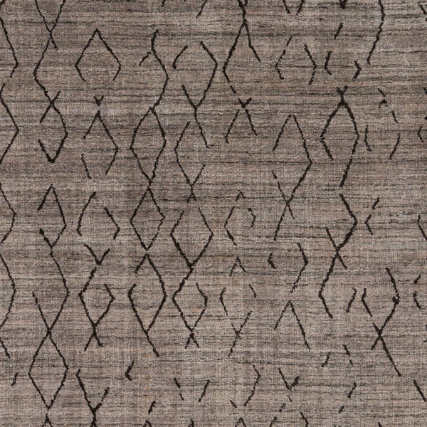 Surya Pokhara 10' X 14' Hand Knotted Rug – Elegant Global-inspired Design, Durable Viscose & Wool Construction Gray Viscose,Wool Pok2301-46