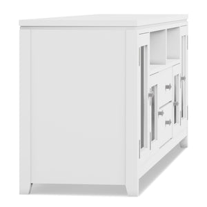 English Elm Cosmopolitan 72" Wide White Tv Media Stand – Modern Storage Solution For Stylish Living Rooms B136P158556