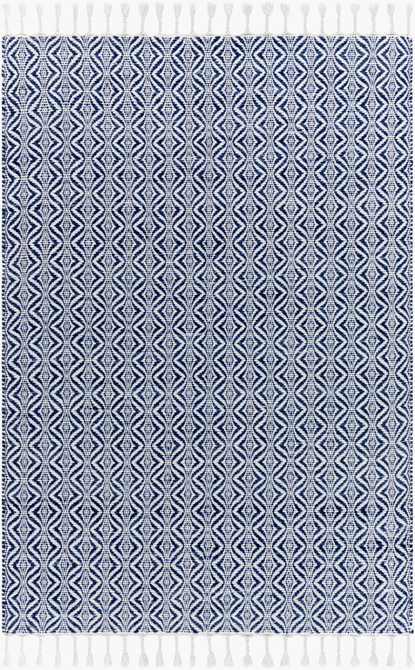Livabliss Poetry Collection Elegant Machine Woven Area Rug – Durable, Stylish, And Perfect For High Traffic Areas Indigo,Slate,Ivory Recycled Pet Yarn Pon2303-576