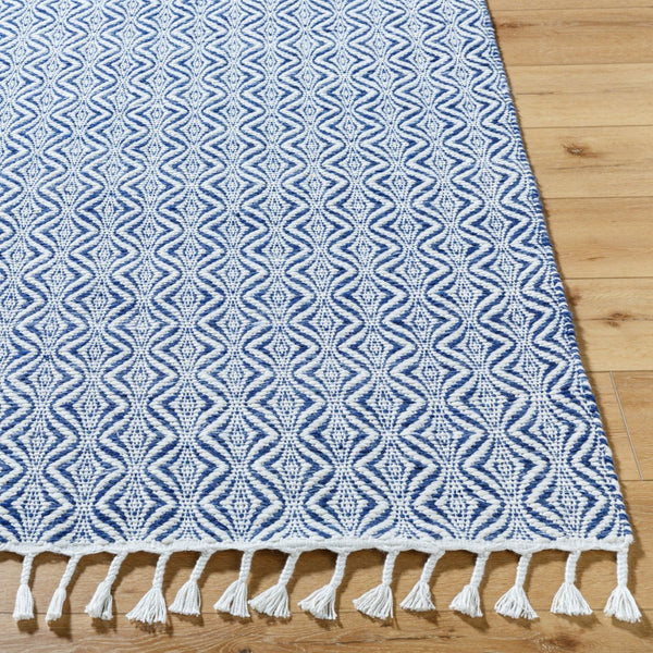 Livabliss Poetry Collection Elegant Machine Woven Area Rug – Durable, Stylish, And Perfect For High Traffic Areas Indigo,Slate,Ivory Recycled Pet Yarn Pon2303-576