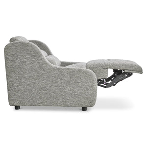 Bernhardt Bernhardt Gio Power Recliner Channeled Fabric Chair with Wall Away Motion Control B162RO