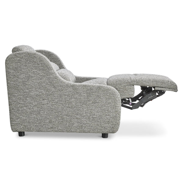 Bernhardt Bernhardt Gio Power Recliner Channeled Fabric Chair with Wall Away Motion Control B162RO